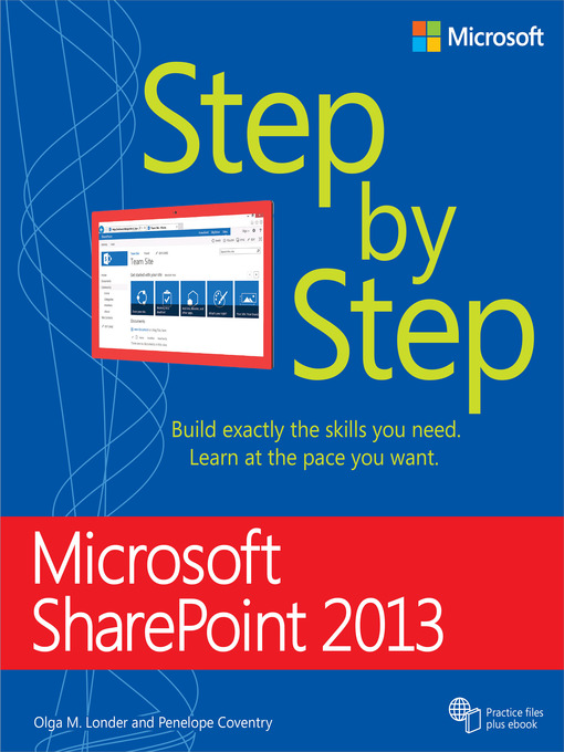 Title details for Microsoft SharePoint 2013 Step by Step by Olga M. Londer - Available